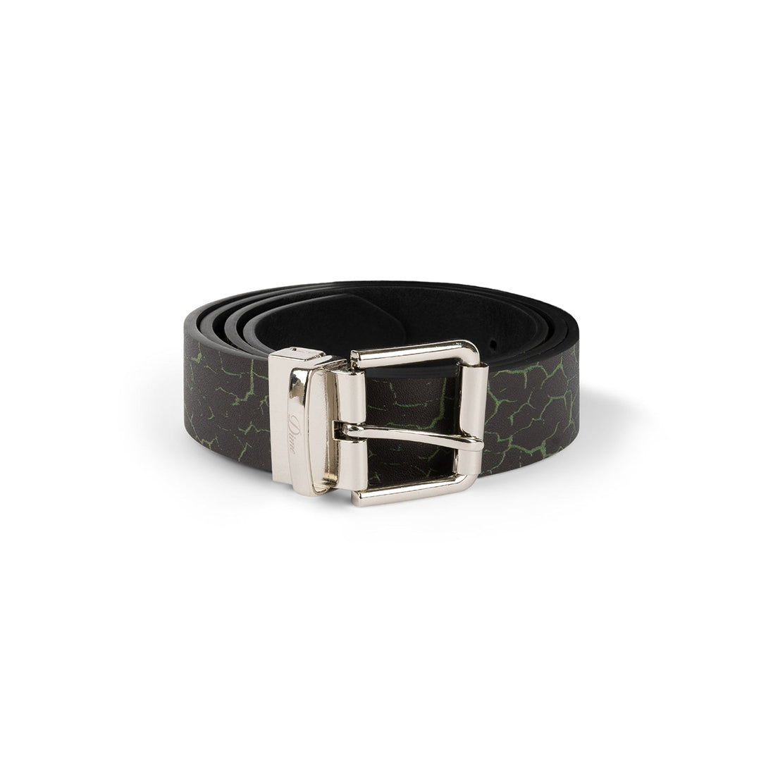 DIME MTL（ダイム モントリオール）| REVERSIBLE LEATHER BELT / BLACK/BLACK | スノーボード・スケートボードのTACTICS JAPAN