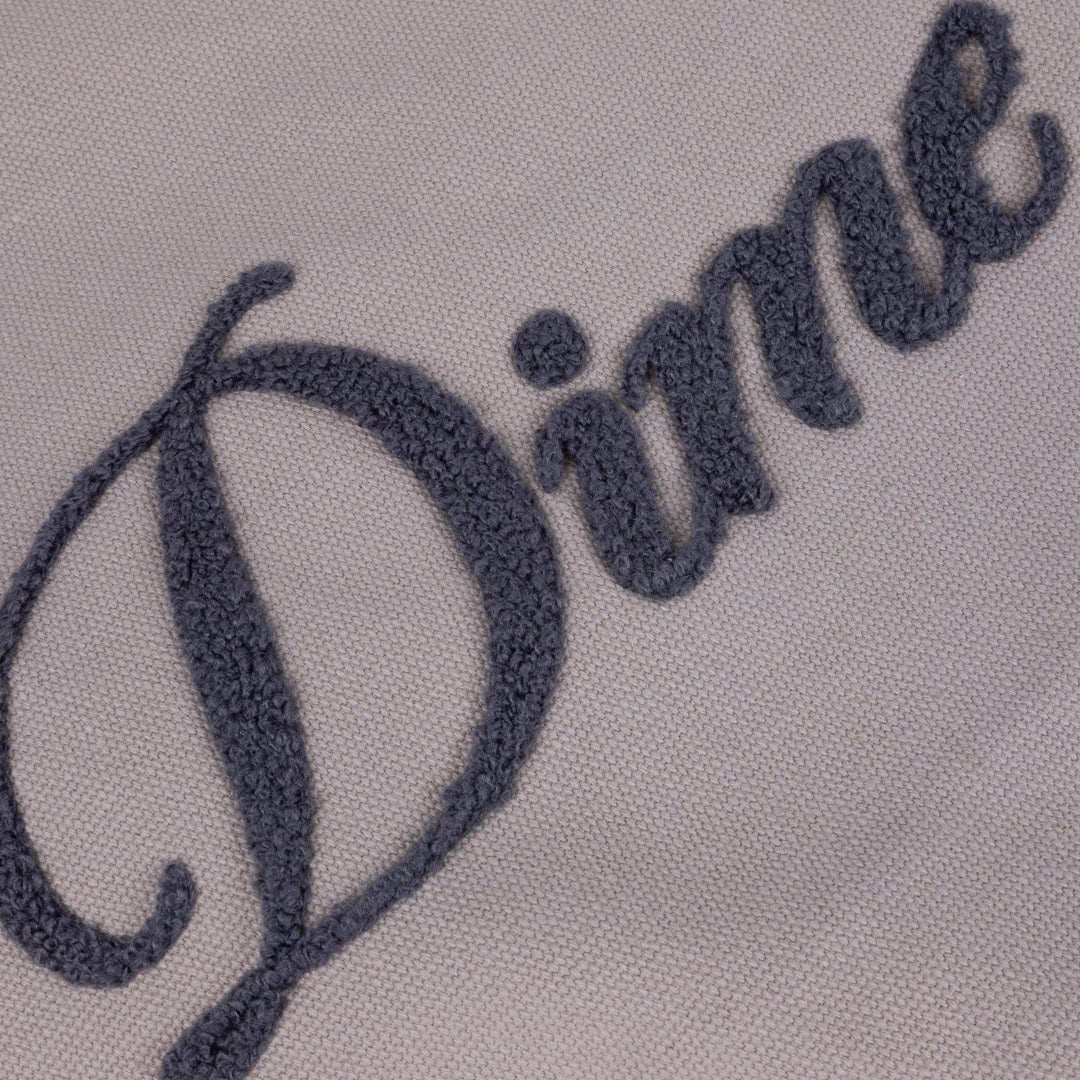 DIME MTL（ダイム モントリオール）| CURSIVE CHENILLE TOTE BAG / CONCRETE | スノーボード・スケートボードのTACTICS JAPAN