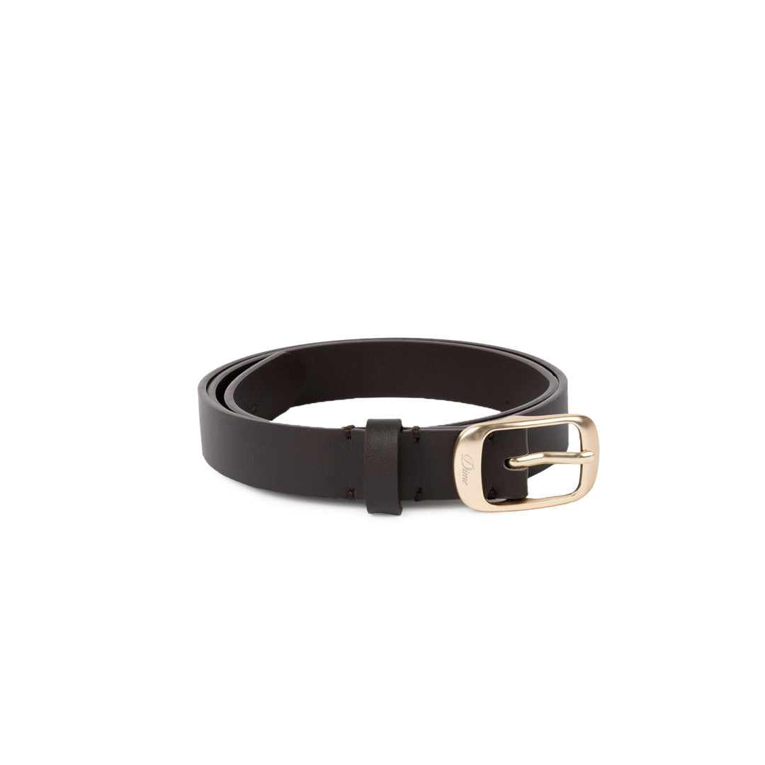 DIME（ダイム）| DRESS LEATHER BELT / BROWN | スノーボード・スケートボードのTACTICS JAPAN