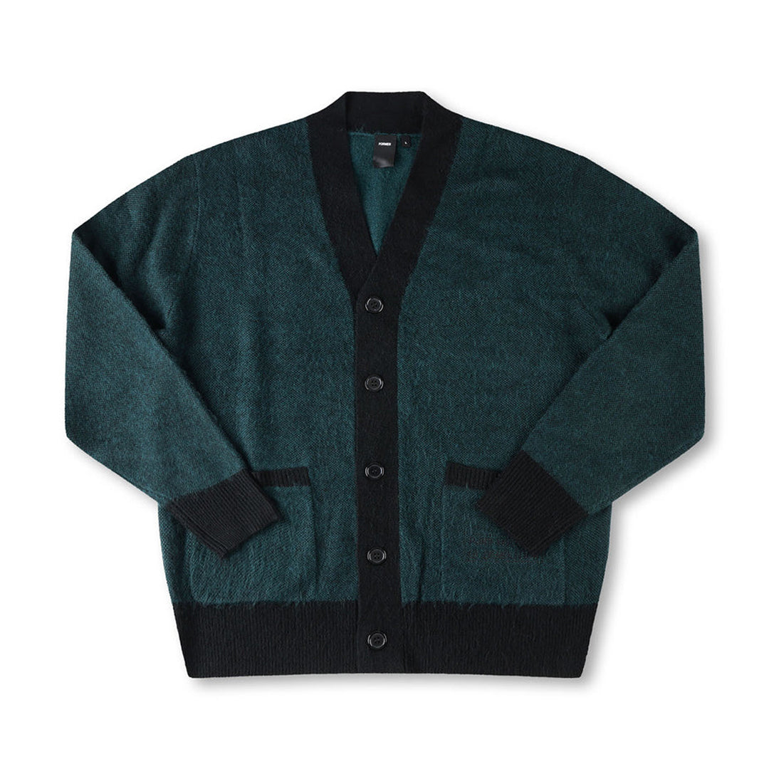 FORMER（フォーマー）| ACTION CARDIGAN / PETROL | スノーボード・スケートボードのTACTICS JAPAN