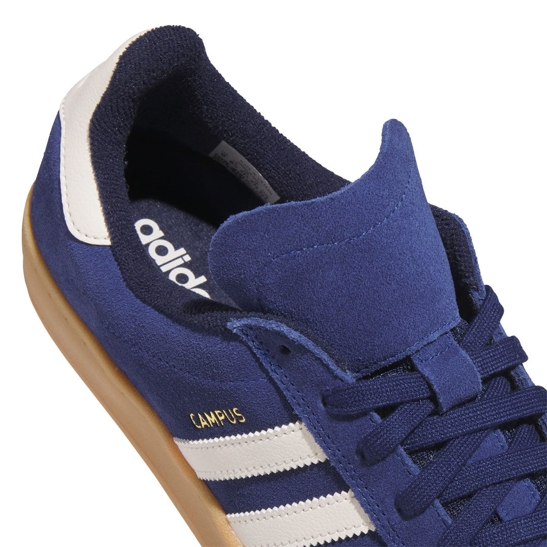 ADIDAS SKATEBOARDING（アディダス スケートボーディング）| CAMPUS ADV / DARK BLUE/CHALK WHITE/GUM | スノーボード・スケートボードのTACTICS JAPAN