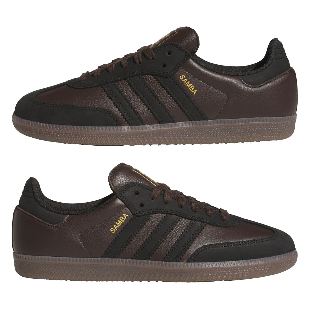 ADIDAS SKATEBOARDING（アディダス スケートボーディング）| SAMBA ADV / DARK BROWN/CORE BLACK/GUM | スノーボード・スケートボードのTACTICS JAPAN