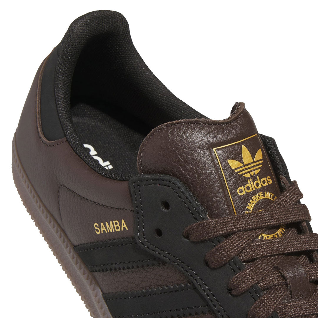 ADIDAS SKATEBOARDING（アディダス スケートボーディング）| SAMBA ADV / DARK BROWN/CORE BLACK/GUM | スノーボード・スケートボードのTACTICS JAPAN