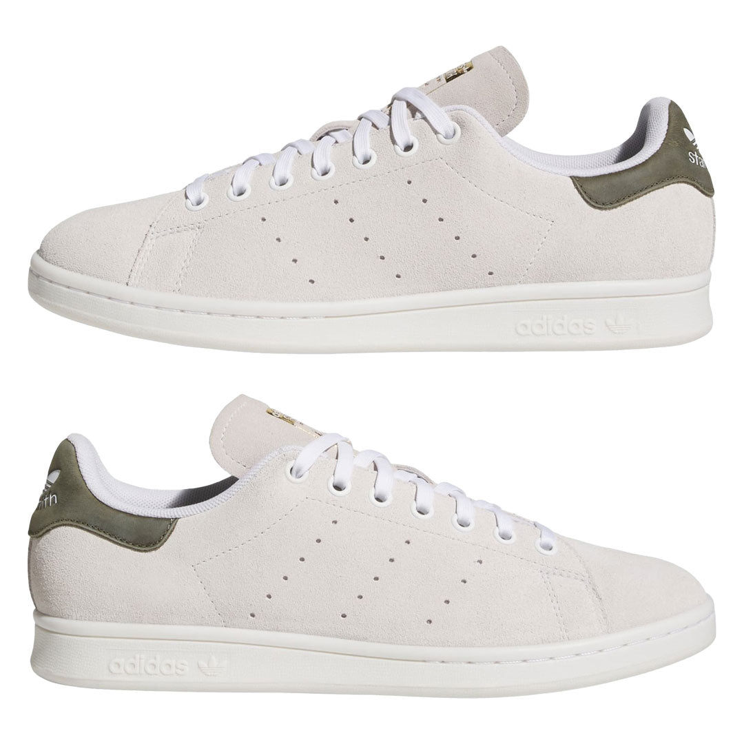 ADIDAS SKATEBOARDING（アディダス スケートボーディング）| STAN SMITH ADV / CRYSTAL WHITE/OLIVE STRATA/GOLD METALLIC | スノーボード・スケートボードのTACTICS JAPAN