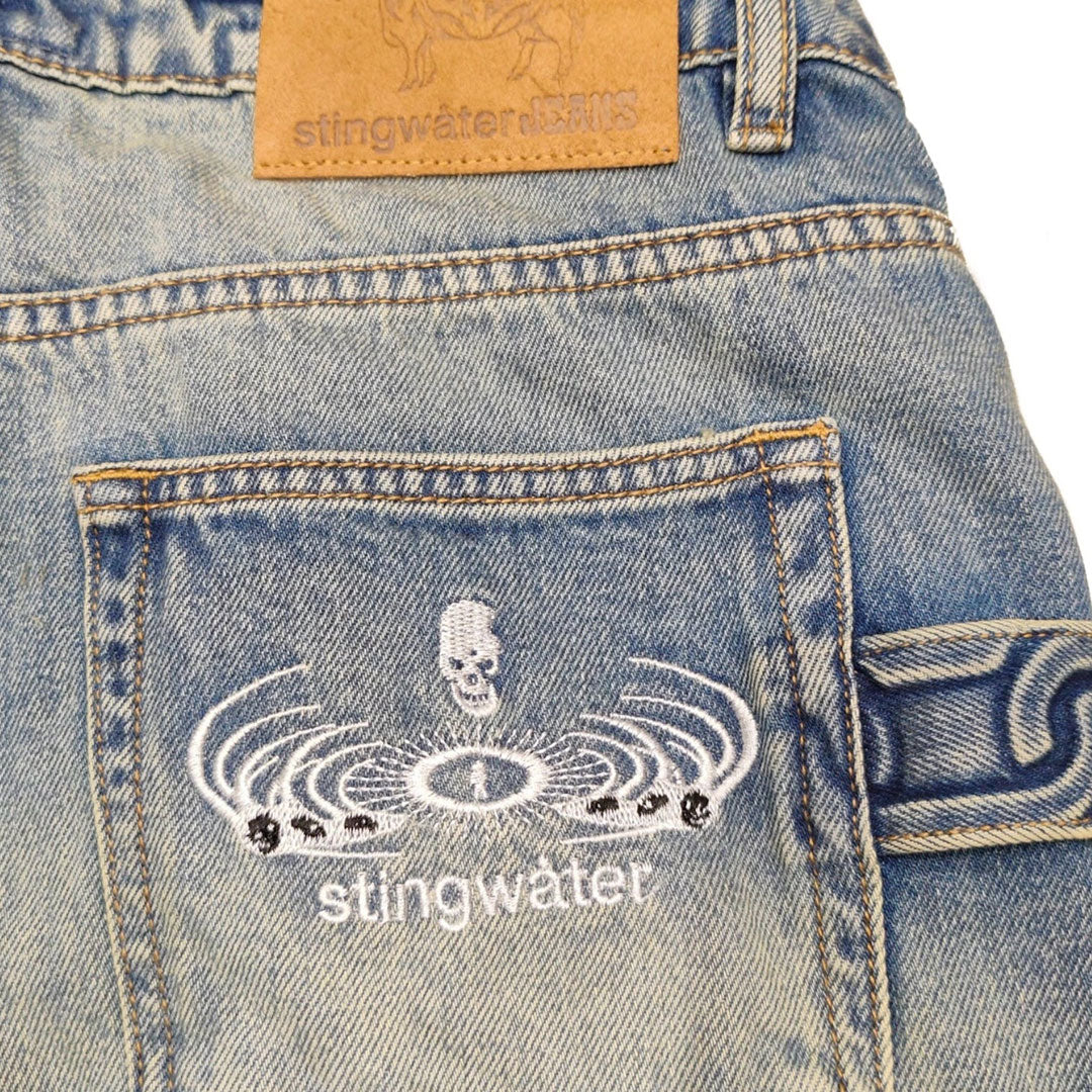 STINGWATER（スティングウォーター）| BIG GROE JEANS / DIRTY BLUE | スノーボード・スケートボードのTACTICS JAPAN