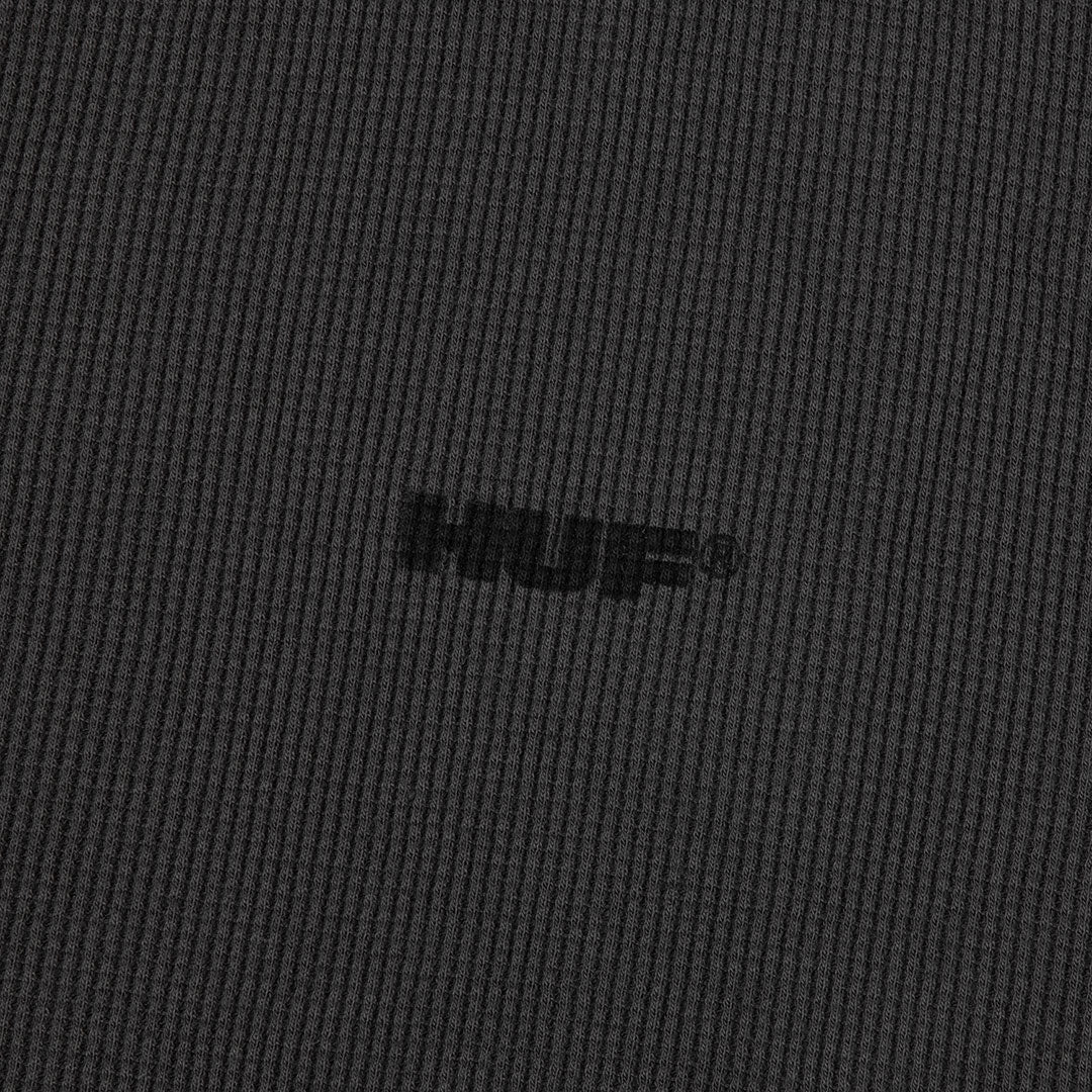 ALL CAPS THERMAL S/S CREW / BLACK