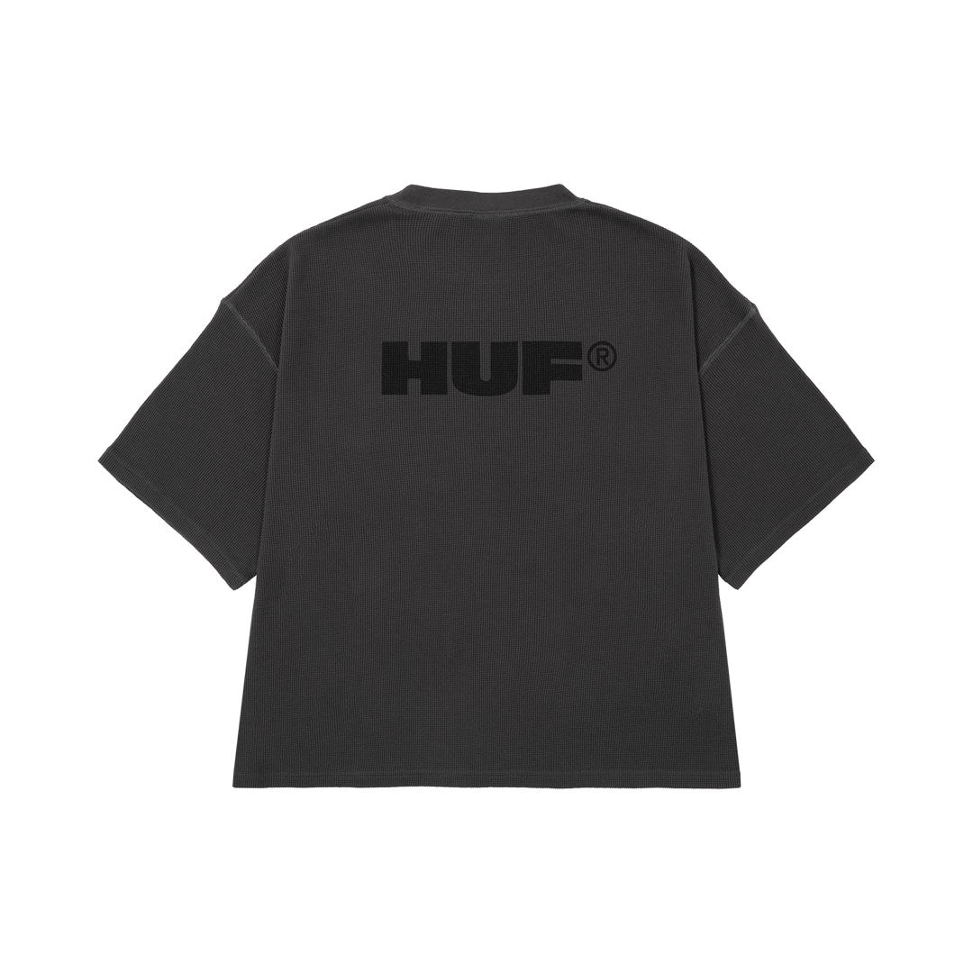 ALL CAPS THERMAL S/S CREW / BLACK