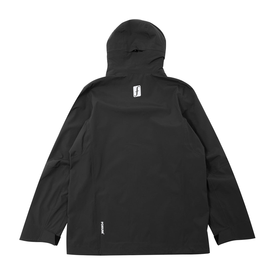 スノーボード FORUM 3-LAYER ALL-MOUNTAIN JACKE BLACK FORUM SNOWBOARDS | Early Bird FORUM 3-LAYER All-MOUNTAIN JACKET