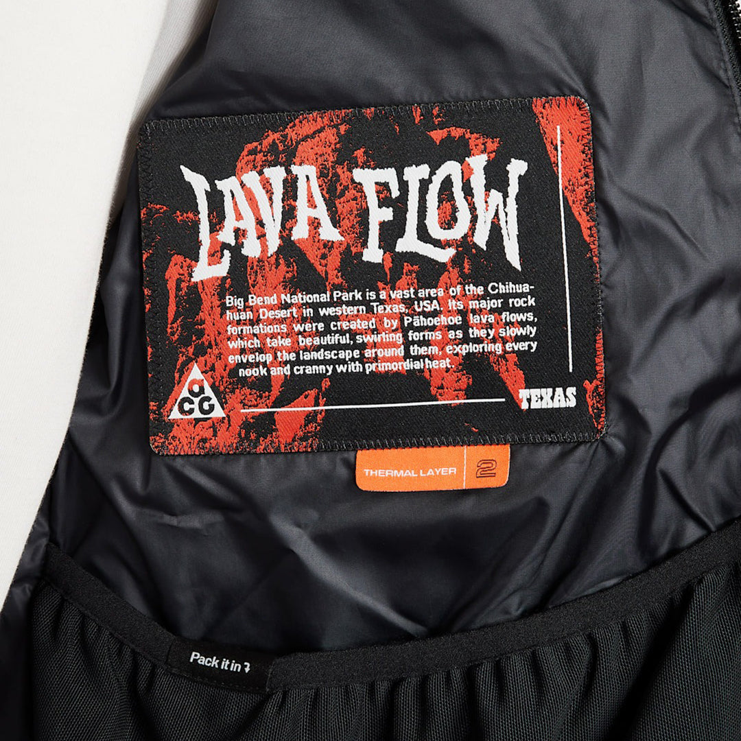 NIKE ACG（ナイキ エーシージー）| NIKE ACG LAVA FLOW THERMA-FIT ADV JACKET / BLACK | スノーボード・スケートボードのTACTICS JAPAN