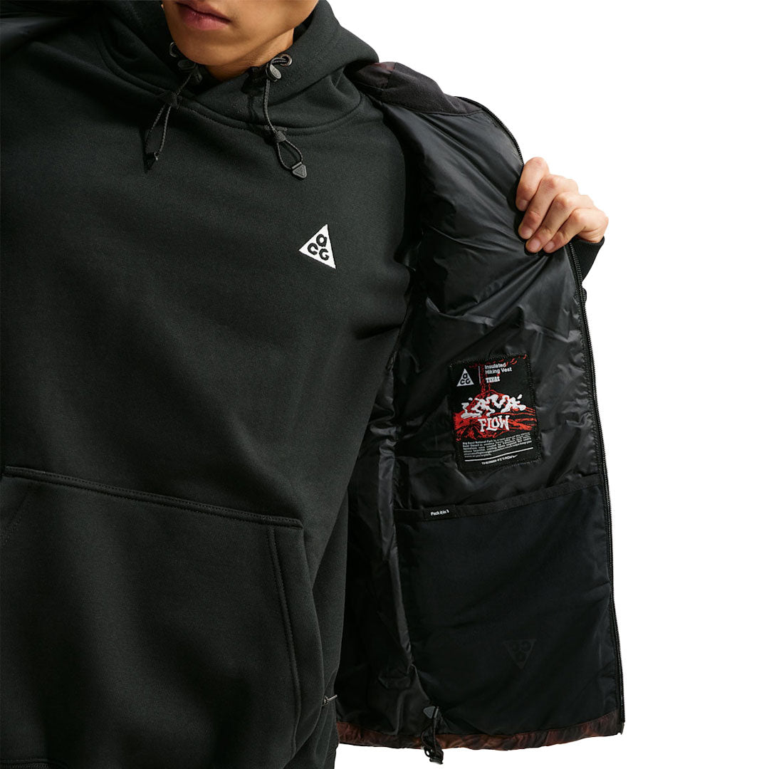 NIKE ACG（ナイキ エーシージー）| NIKE ACG LAVA FLOW THERMA-FIT ADV GILET / KHAKI/LIGHT BONE/SUMMIT WHITE | スノーボード・スケートボードのTACTICS JAPAN