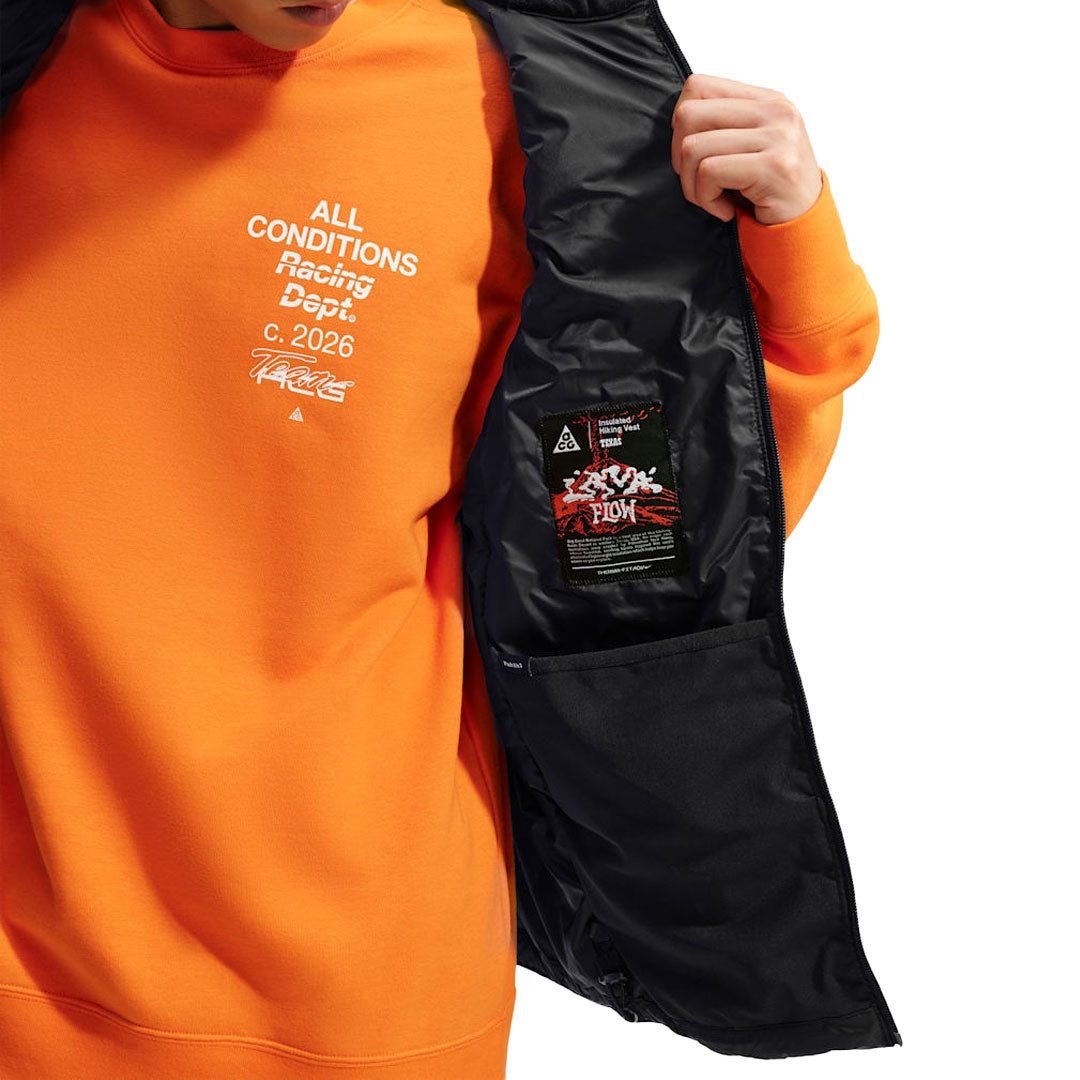 NIKE ACG（ナイキ エーシージー）| NIKE ACG LAVA FLOW THERMA-FIT ADV VEST / BLACK/SUMMIT WHITE | スノーボード・スケートボードのTACTICS JAPAN