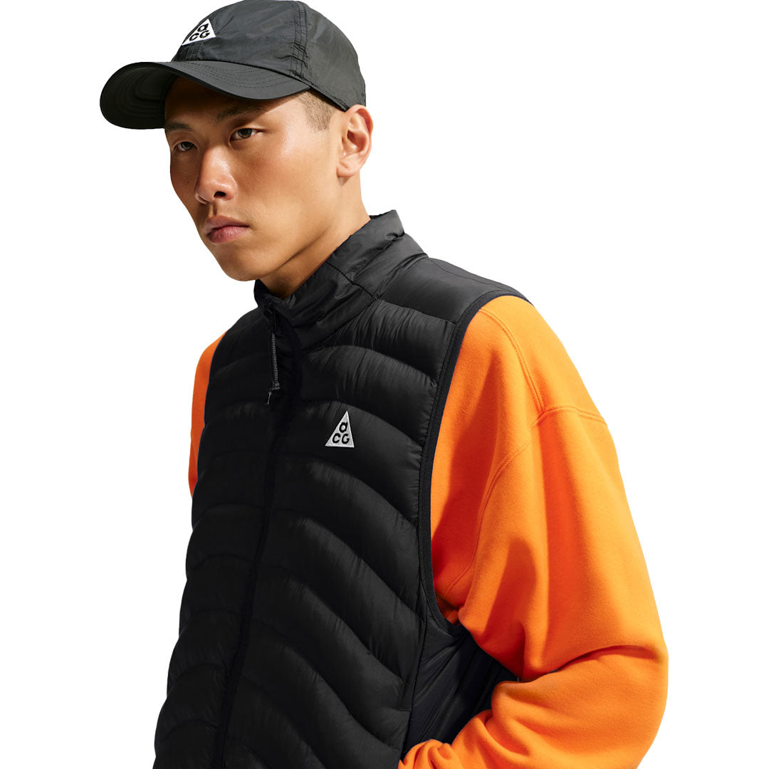 NIKE ACG（ナイキ エーシージー）| NIKE ACG LAVA FLOW THERMA-FIT ADV VEST / BLACK/SUMMIT WHITE | スノーボード・スケートボードのTACTICS JAPAN