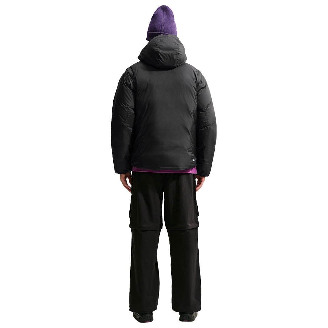 NIKE ACG（ナイキ エーシージー）| NIKE ACG WHISPERING PEAKS THERMA-FIT ADV JACKET / BLACK/SUMMIT WHITE | スノーボード・スケートボードのTACTICS JAPAN