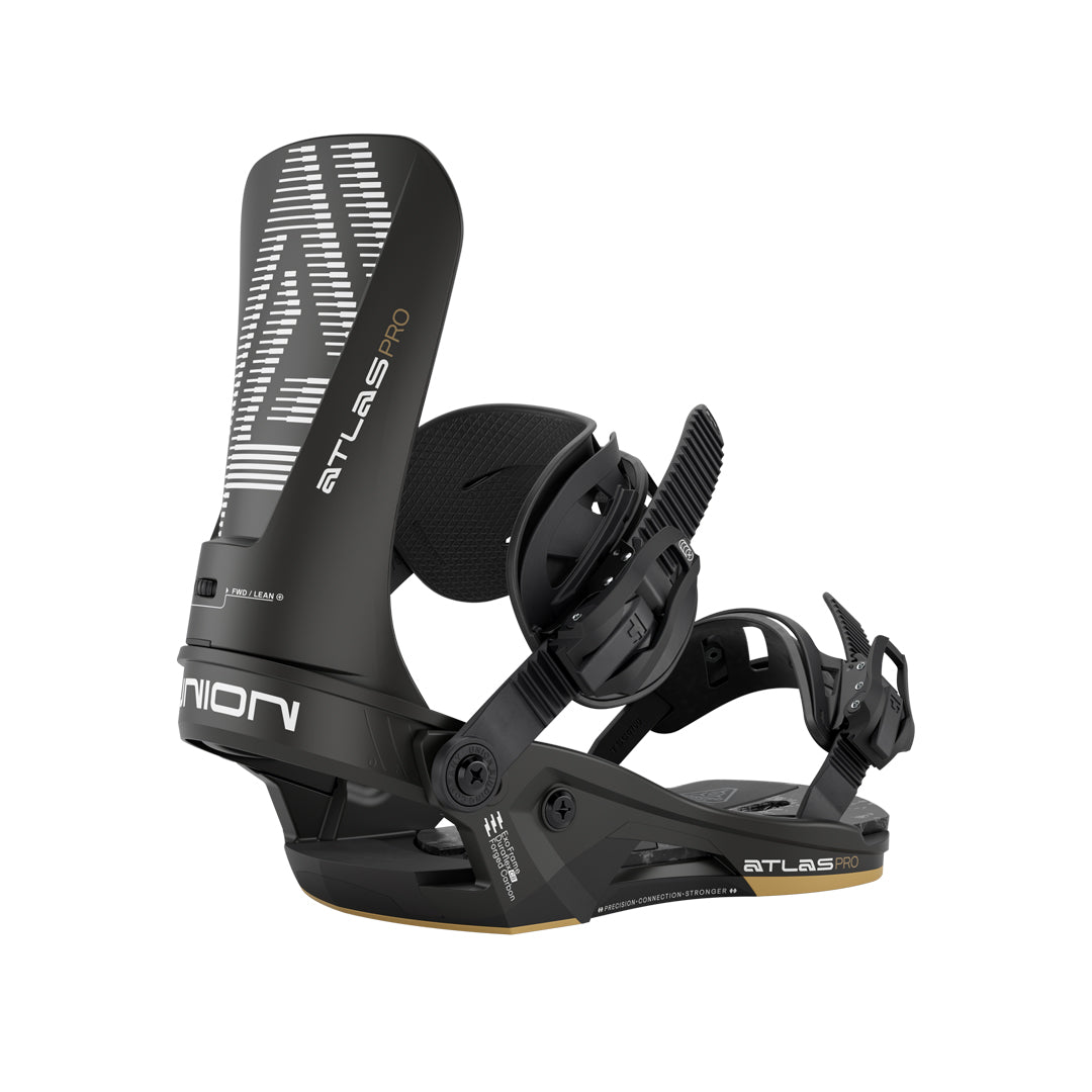 UNION BINDING（ユニオン バインディング）| ATLAS PRO SNOWBOARD BINDINGS 2026 / METALLIC BLACK | スノーボード・スケートボードのTACTICS JAPAN