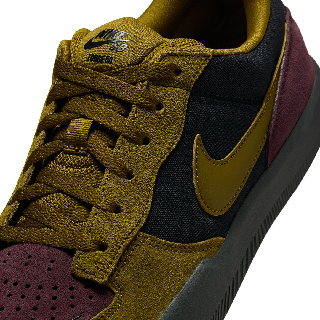 NIKE SB（ナイキ スケートボーディング） | NIKE SB FORCE 58 / BLACK/OLIVE FLAK-BURGUNDY | スノーボード・スケートボードのTACTICS JAPAN