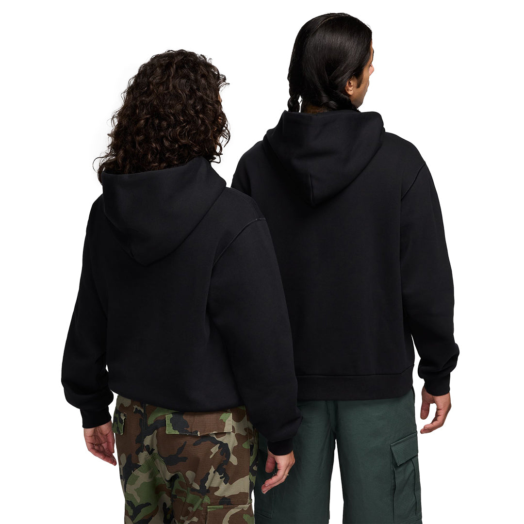 NIKE SB ESSENTIAL FLEECE PULLOVER / BLACK/WHITE