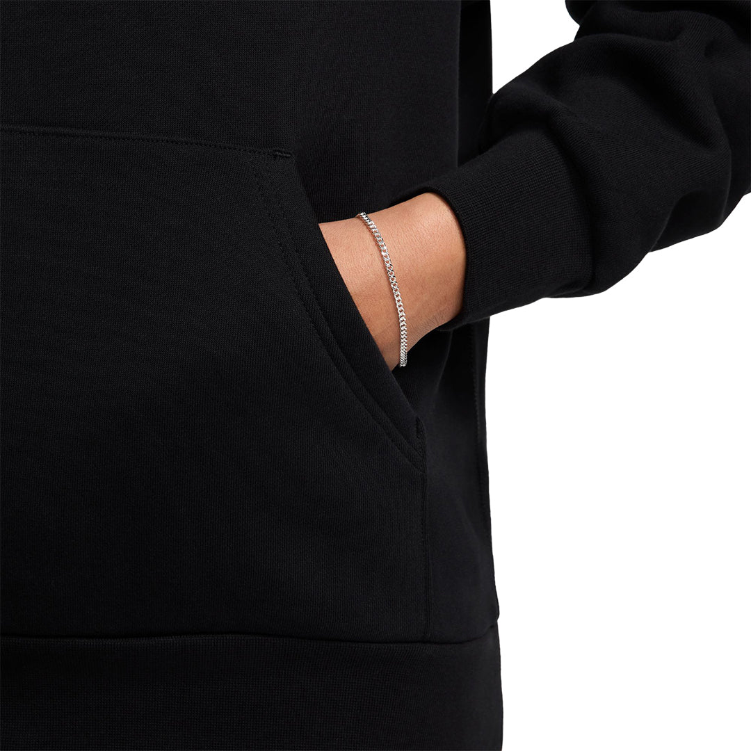 NIKE SB ESSENTIAL FLEECE PULLOVER / BLACK/WHITE