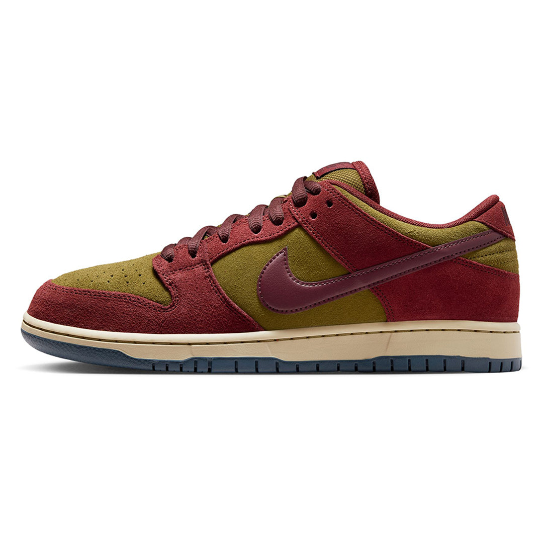 NIKE SB（ナイキ スケートボーディング）| NIKE SB DUNK LOW PRO "Dark Team Red and Olive Flak" |スノーボード・スケートボードのTACTICS JAPAN