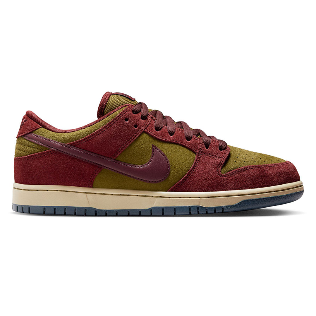 NIKE SB（ナイキ スケートボーディング）| NIKE SB DUNK LOW PRO "Dark Team Red and Olive Flak" |スノーボード・スケートボードのTACTICS JAPAN