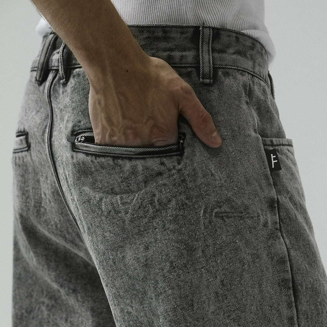FORMER（フォーマー）| AG ACID DENIM PANT / BLACK | スノーボード・スケートボードのTACTICS JAPAN