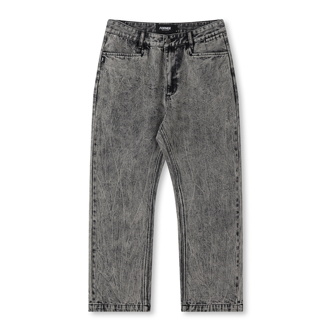 FORMER（フォーマー）| AG ACID DENIM PANT / BLACK | スノーボード・スケートボードのTACTICS JAPAN