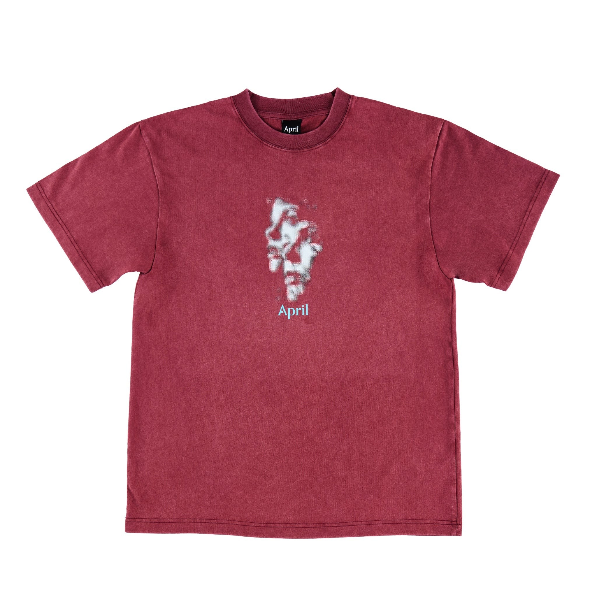 APRIL SKATEBOARDS | エイプリール スケートボード | TWO FACE TEE / MAHOGANY | スノーボード・スケートボードのTACTICS JAPAN