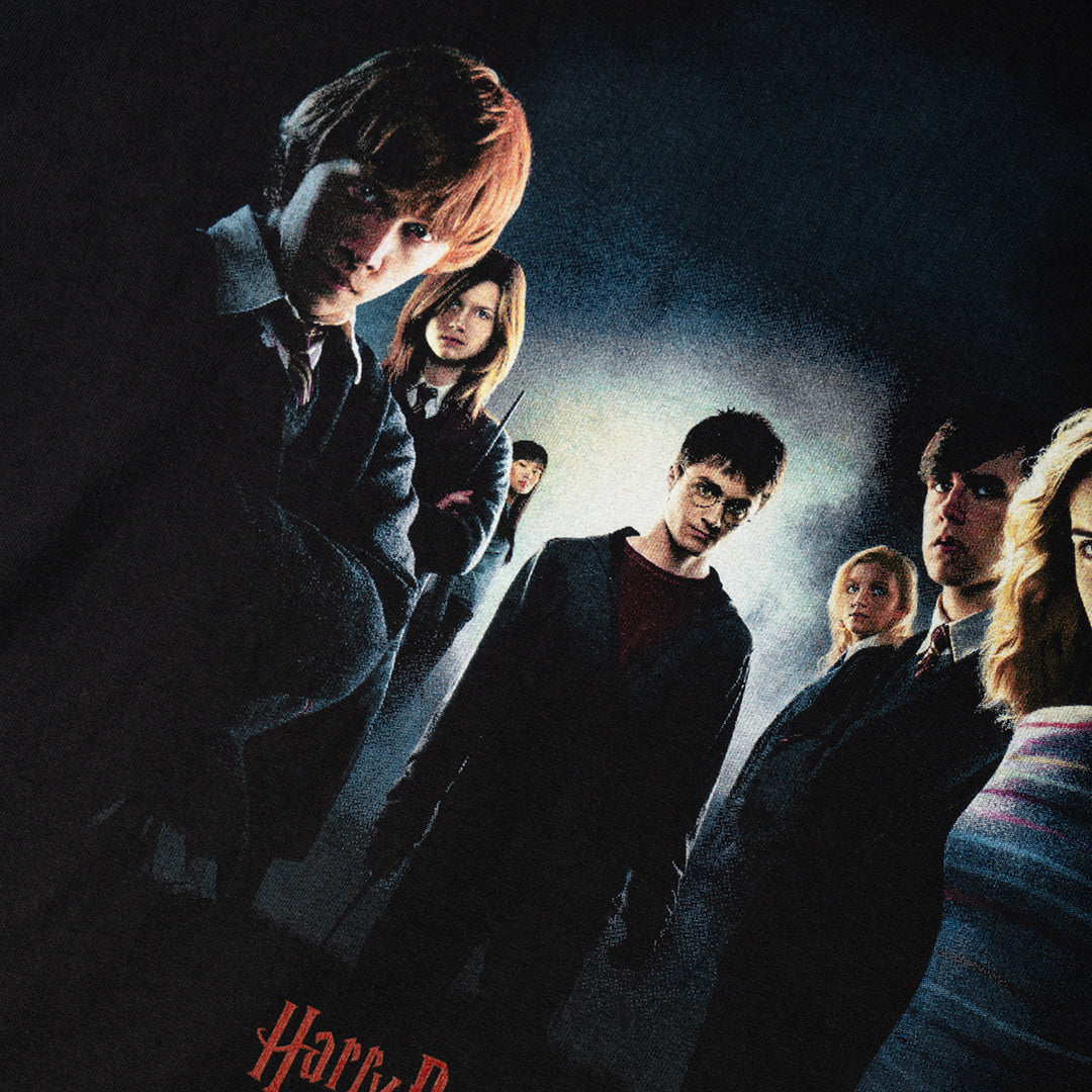 WELCOME SKATEBOARDS（ウェルカム スケートボード）| HARRY POTTER X WELCOME ARMY GARMENT-DYED S/S BOXY TEE / BLACK | スノーボード・スケートボードのTACTICS JAPAN