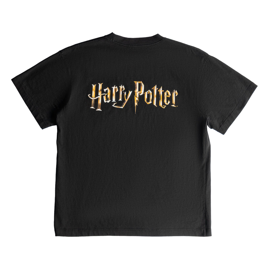 WELCOME SKATEBOARDS（ウェルカム スケートボード）| HARRY POTTER X WELCOME ARRIVAL GARMENT-DYED BOXY S/S TEE / BLACK | スノーボード・スケートボードのTACTICS JAPAN