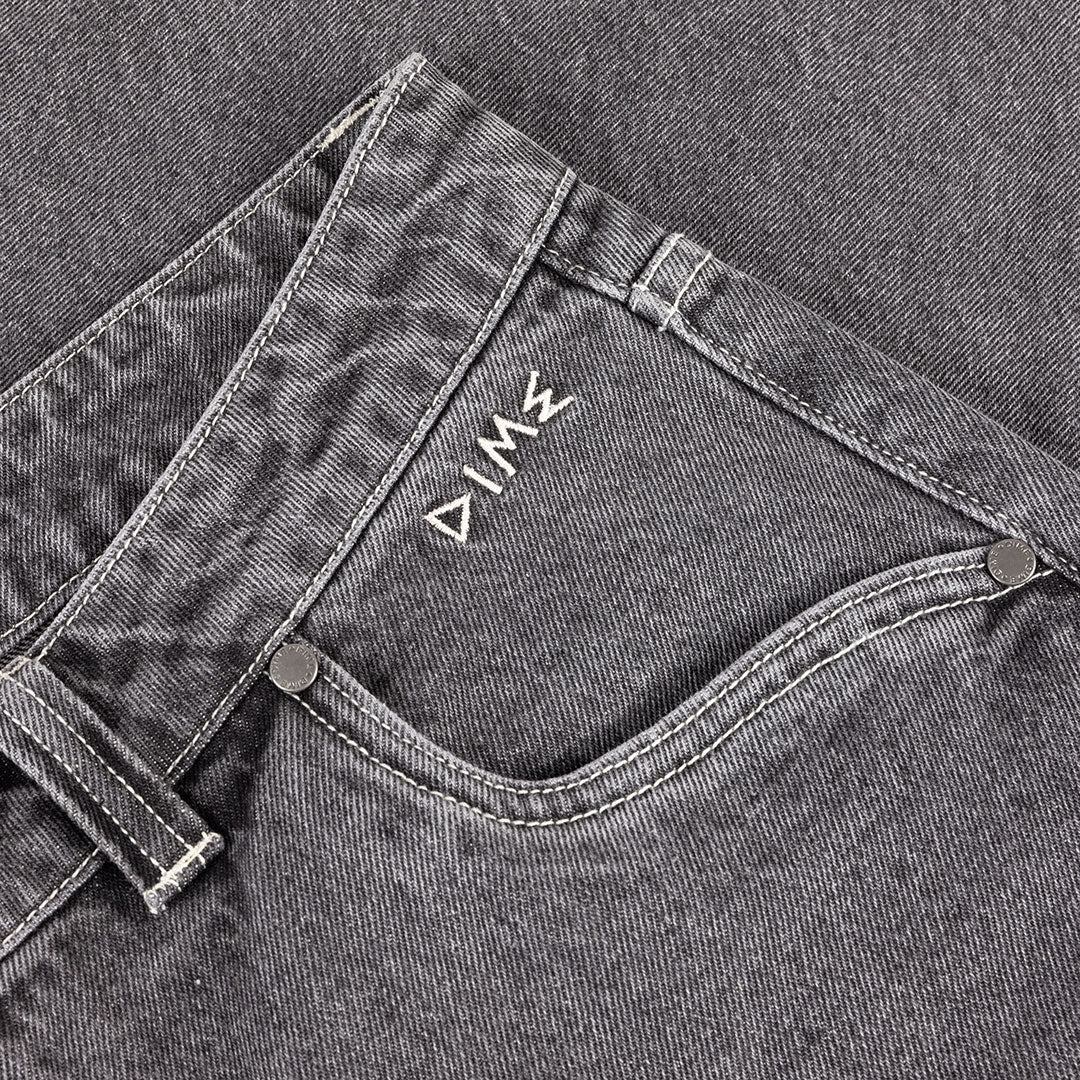 DIME（ダイム）| BAGGY WINK DENIM PANTS / FADED BLACK | スノーボード・スケートボードのTACTICS JAPAN
