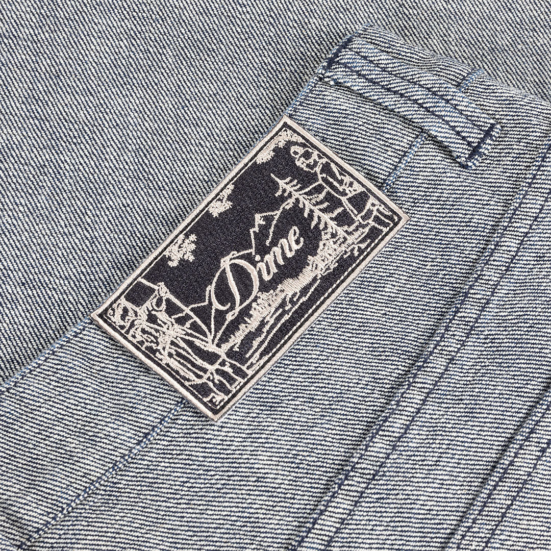 DIME（ダイム）| BAGGY DENIM PANTS / REVERSED INDIGO | スノーボード・スケートボードのTACTICS JAPAN