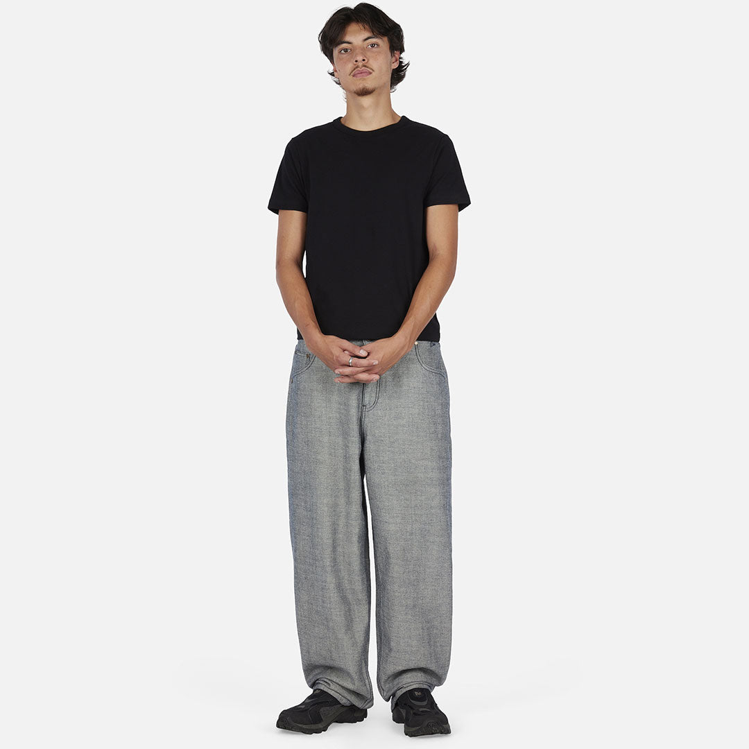 DIME（ダイム）| BAGGY DENIM PANTS / REVERSED INDIGO | スノーボード・スケートボードのTACTICS JAPAN