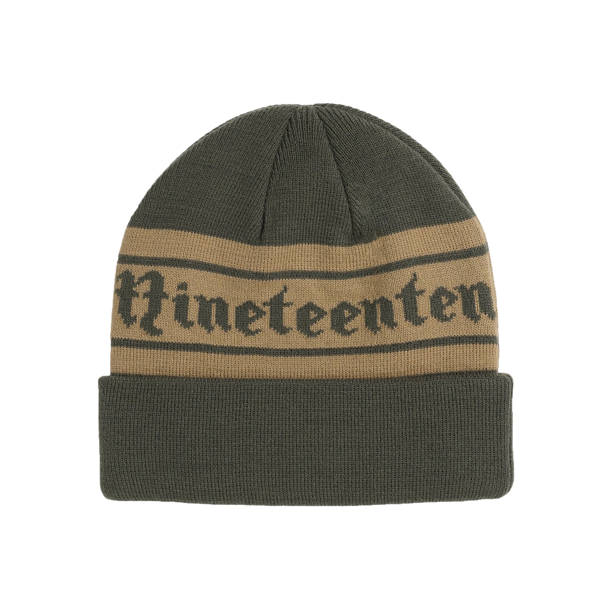 1910（ナインティーテン）| IRONHORSE BEANIE / OLIVE/KHAKI | スノーボード・スケートボードのTACTICS JAPAN