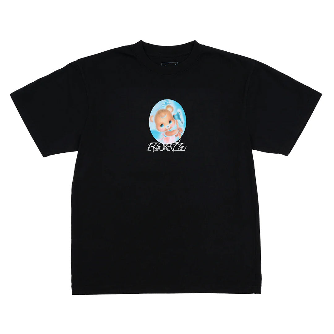 APRIL SKATEBOARDS（エイプリル スケートボード）| BEAR TEE / BLACK | スノーボード・スケートボードのTACTICS JAPAN