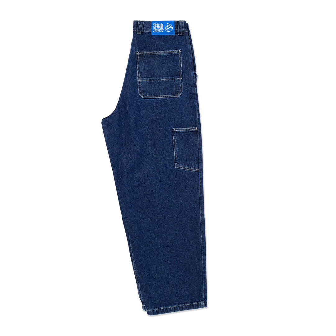 POLAR SKATE CO.（ポーラー スケート カンパニー）| BIG BOY WORK PANTS / DARK BLUE W/ WHITE STITCHING | スノーボード・スケートボードのTACTICS JAPAN
