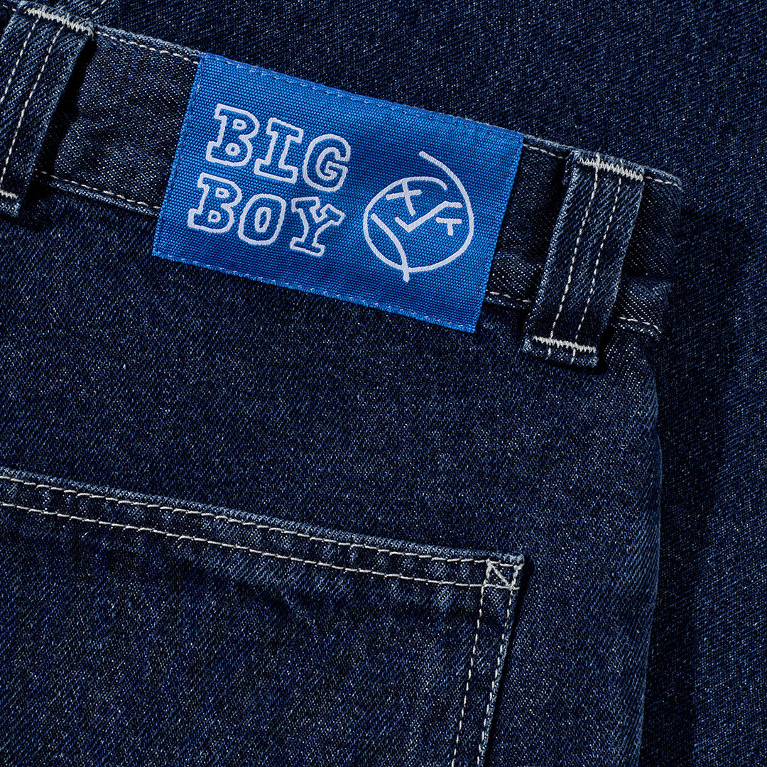 POLAR SKATE CO.（ポーラー スケート カンパニー）| BIG BOY WORK PANTS / DARK BLUE W/ WHITE STITCHING | スノーボード・スケートボードのTACTICS JAPAN