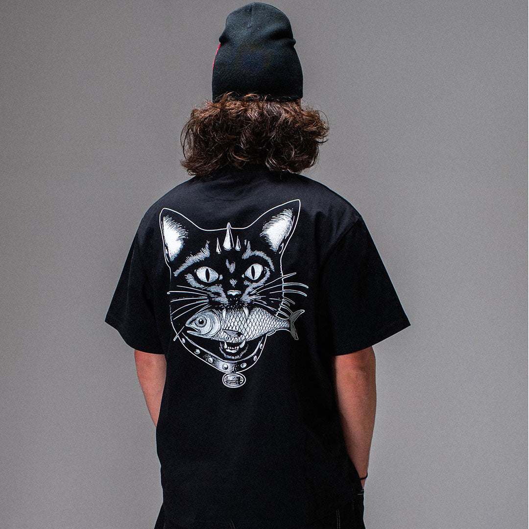 JACKER（ジャッカー）| BLACK SARDINE T-SHIRT / BLACK | スノーボード・スケートボードのTACTICS JAPAN