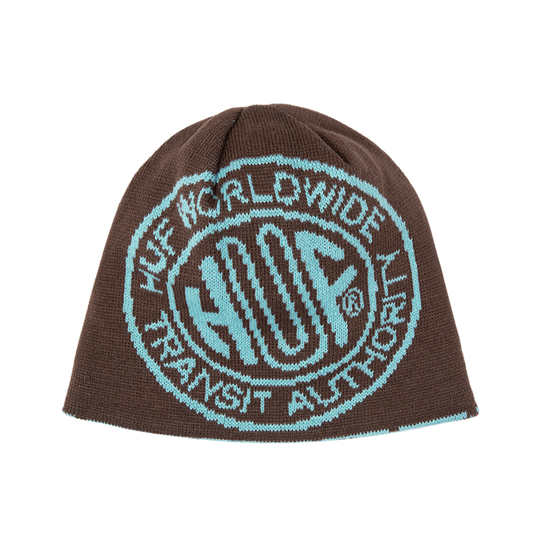 TOKEN REVERSIBLE SKULL BEANIE / BISON