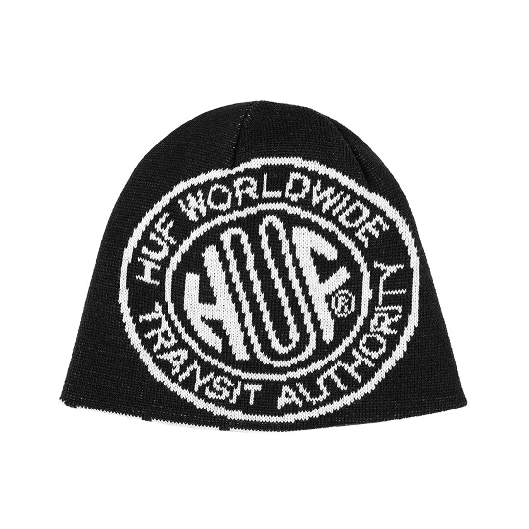 TOKEN REVERSIBLE SKULL BEANIE / BLACK