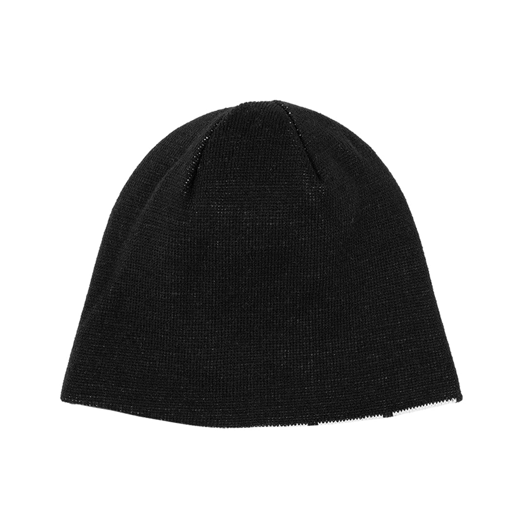 TOKEN REVERSIBLE SKULL BEANIE / BLACK