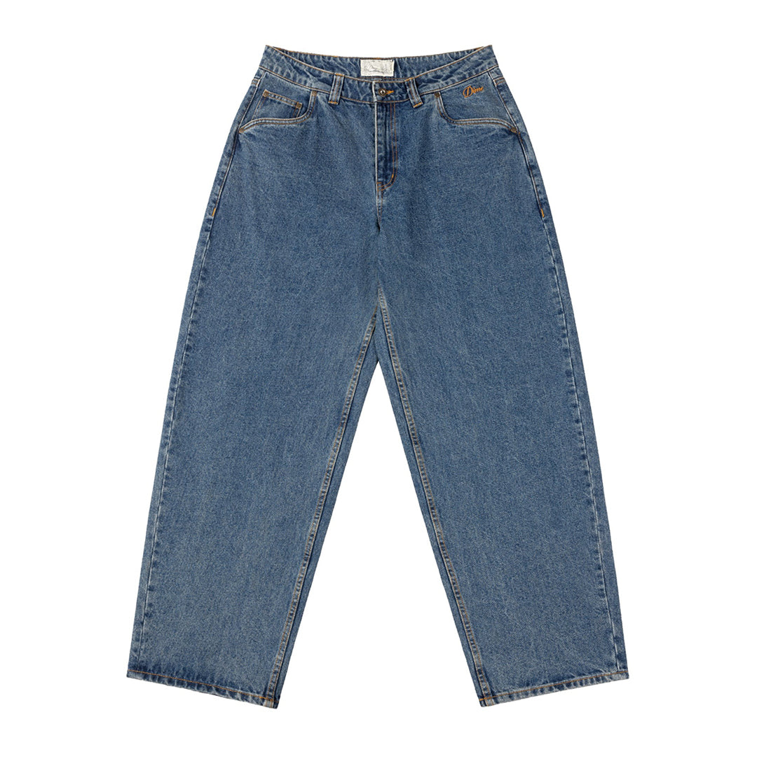 DIME MTL（ダイム モントリオール）| BAGGY DENIM PANTS / KNOWTOMATIC BLUE | スノーボード・スケートボードのTACTICS JAPAN