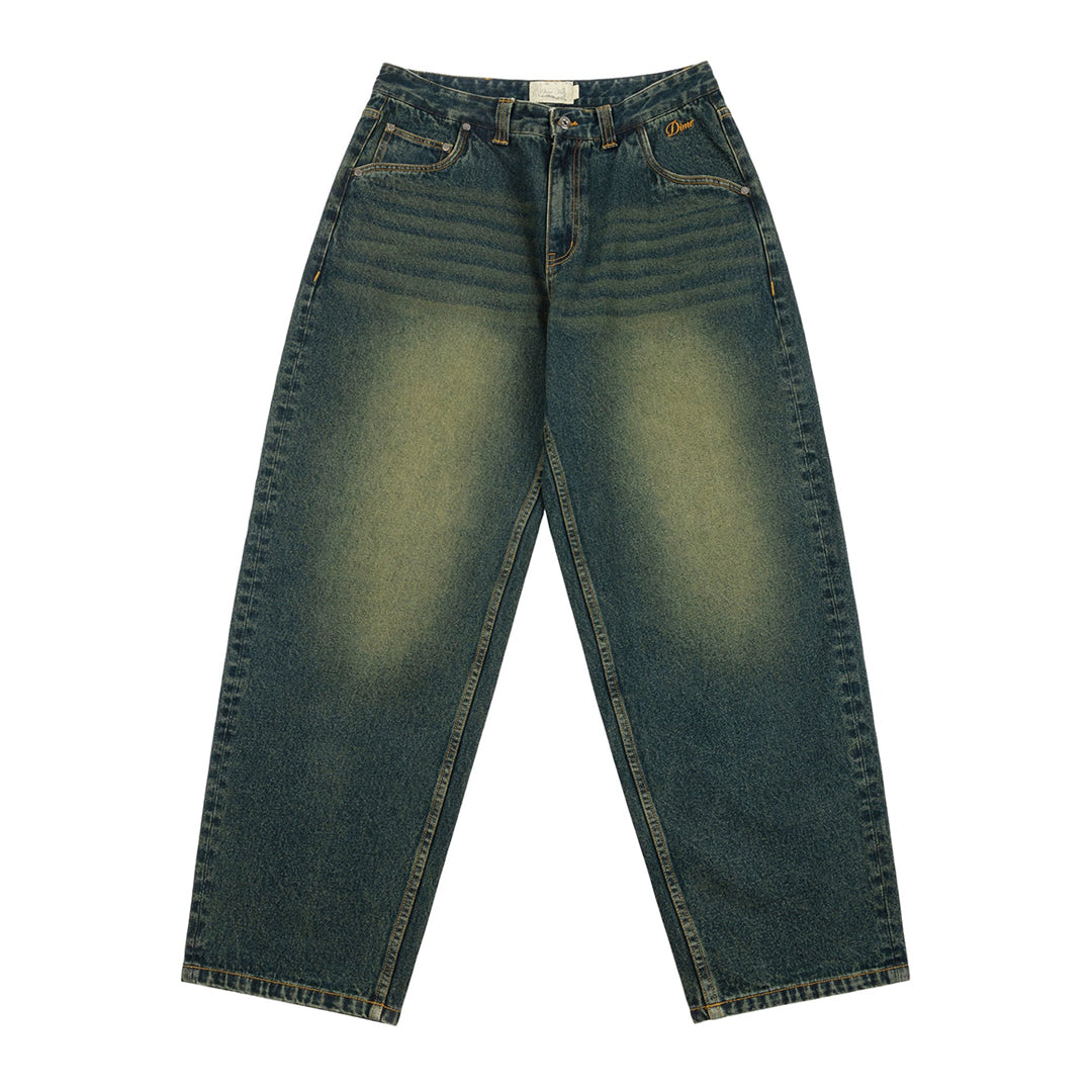 DIME MTL（ダイム モントリオール） | BAGGY DENIM PANTS / SANDBLASTED PINE | スノーボード・スケートボードのTACTICS JAPAN