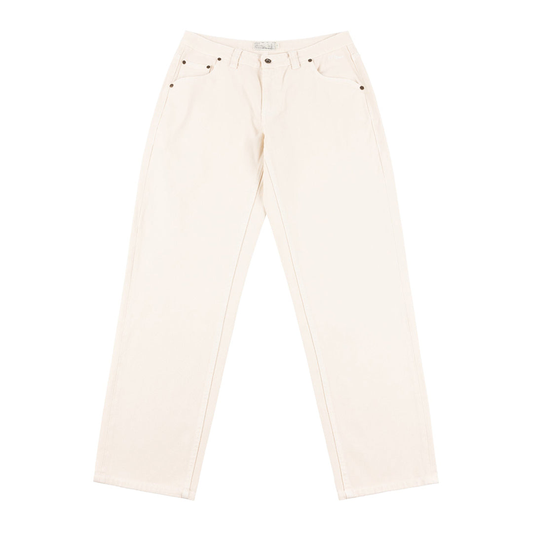 DIME MTL（ダイム モントリオール）| RELAXED DENIM PANTS / WARM WHITE | スノーボード・スケートボードのTACTICS JAPAN