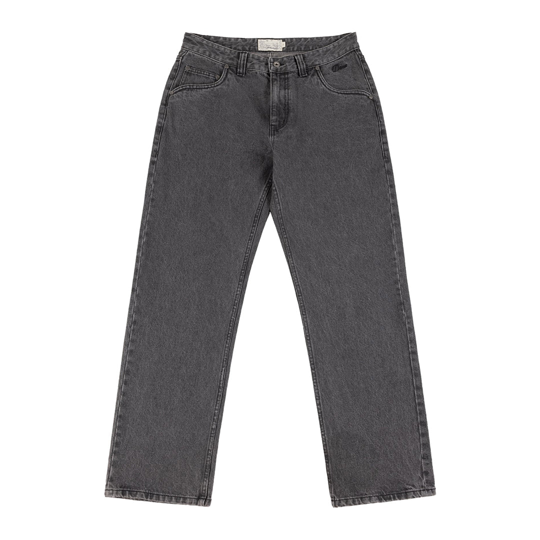DIME MTL（ダイム モントリオール）| STRAIGHT DENIM PANTS / FADED BLACK | スノーボード・スケートボードのTACTICS JAPAN
