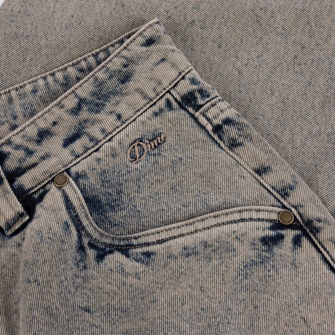 DIME（ダイム）| BAGGY DENIM PANTS / OVERDYED TAUPE | スノーボード・スケートボードのTACTICS JAPAN
