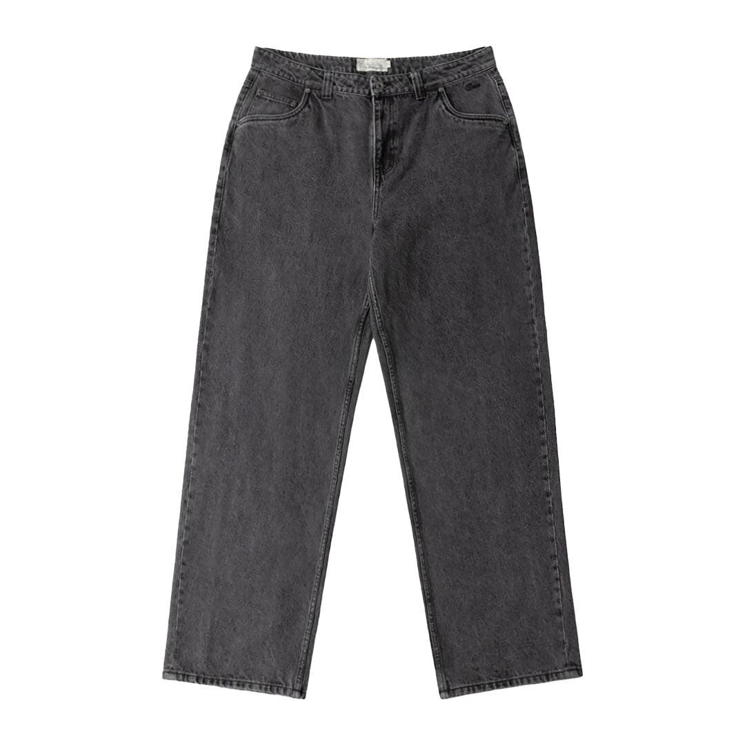 DIME（ダイム）| RELAXED DENIM PANTS / FADED BLACK | スノーボード