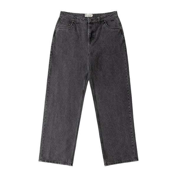 DIME（ダイム）| RELAXED DENIM PANTS / FADED BLACK | スノーボード