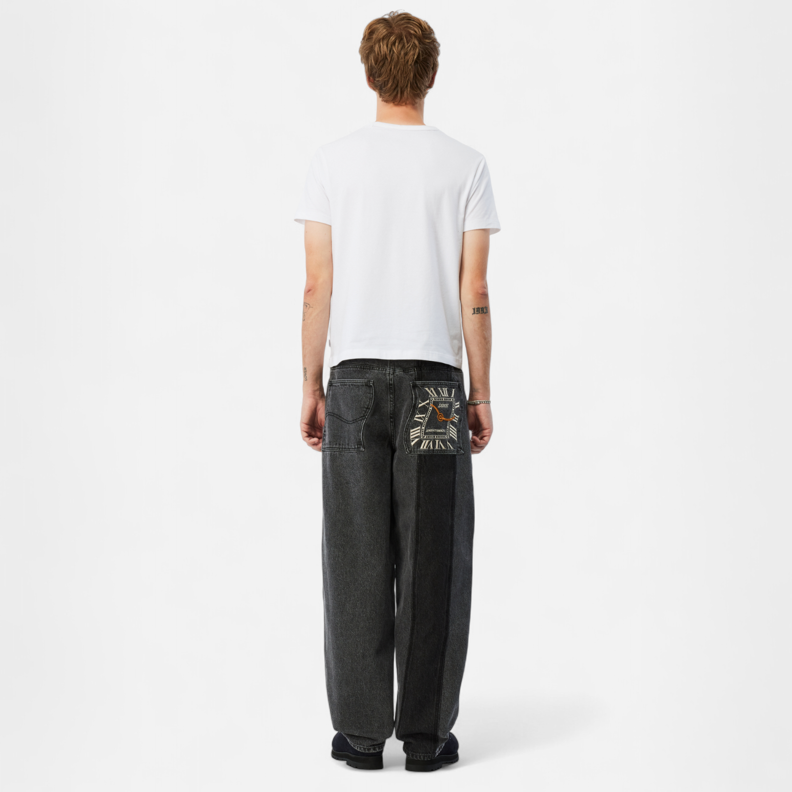 DIME MTL（ダイム モントリオール）| BAGGY DENIM PANTS / KNOWTOMATIC BLACK | スケートボード・スノーボードのTACTICS JAPAN