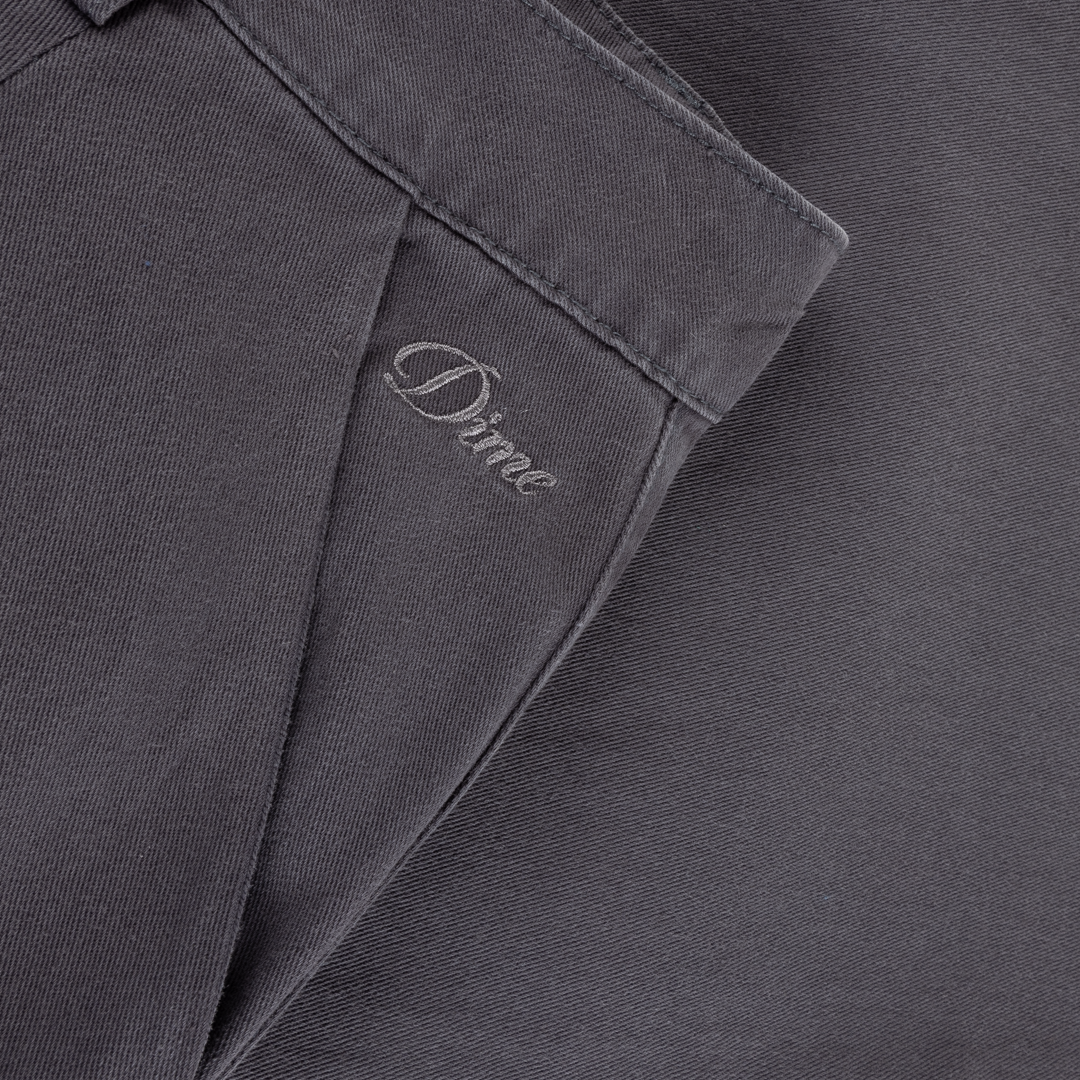 DIME MTL（ダイム モントリオール）| BAGGY CHINO PANTS / CHARCOAL | スケートボード・スノーボードのTACTICS JAPAN