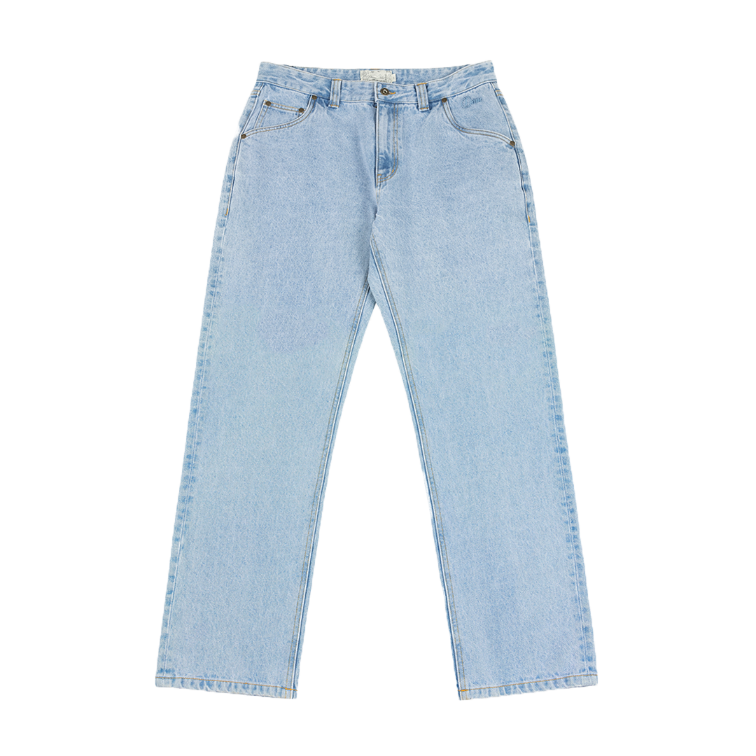 DIME MTL（ダイム モントリオール）| STRAIGHT DENIM PANTS / BLUE WASHED | スケートボード・スノーボードのTACTICS JAPAN