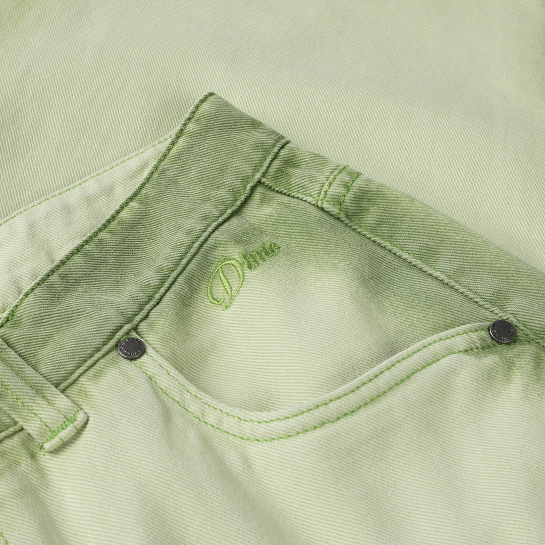 DIME MTL（ダイム モントリオール）| CLASSIC BAGGY DENIM PANTS / MATCHA | スノーボード・スケートボードのTACTICS JAPAN